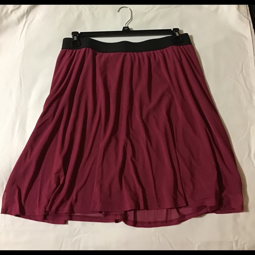 Joe Bóxer Burgundy Junior Mini Skirt